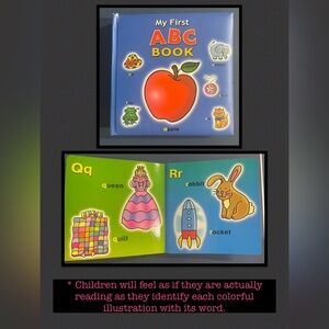 Colorful ABC Book for Infants to PreK